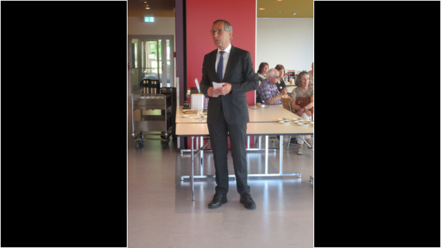 Begrüssung durch Landammann Inauen