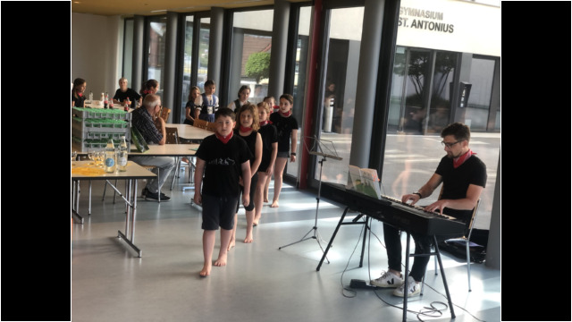 Musikalische Begrüssung