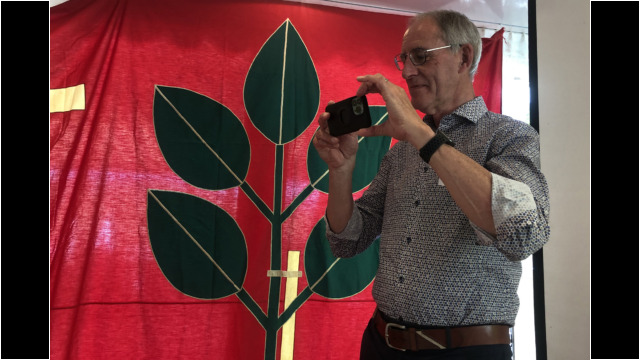 Obmann Jonny Reichlin nach der GV