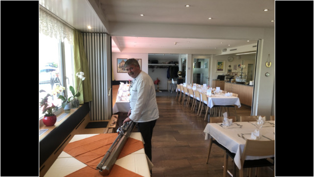 Relaxter Chef im Freudenberg